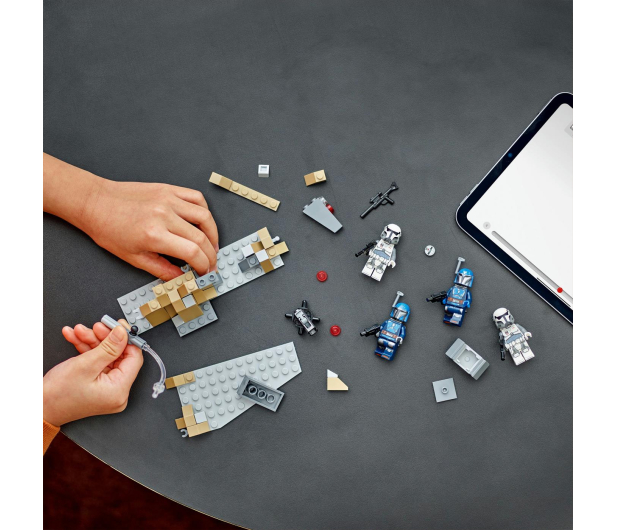 LEGO STAR WARS 75373 Zasadzka na Mandalorze — zestaw bitewny - 1248543 - zdjęcie 11